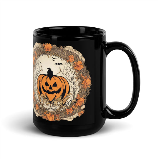 Black Glossy Mug - WhatUWant2Buy