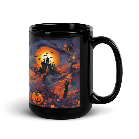Black Glossy Mug - WhatUWant2Buy