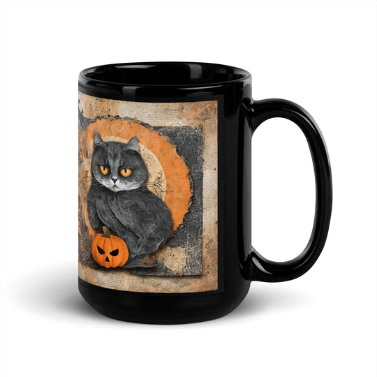 Black Glossy Mug - WhatUWant2Buy