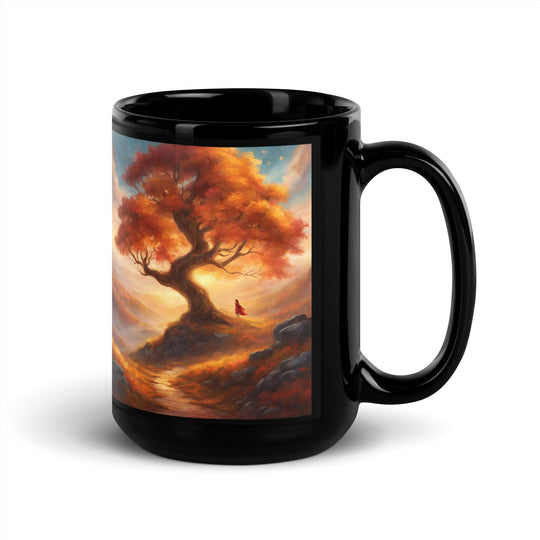 Black Glossy Mug - WhatUWant2Buy