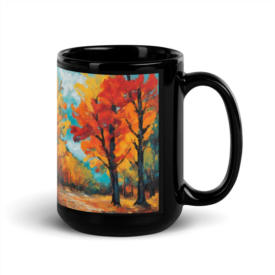 Black Glossy Mug - WhatUWant2Buy