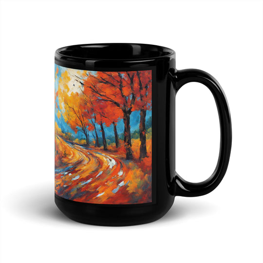 Black Glossy Mug - WhatUWant2Buy