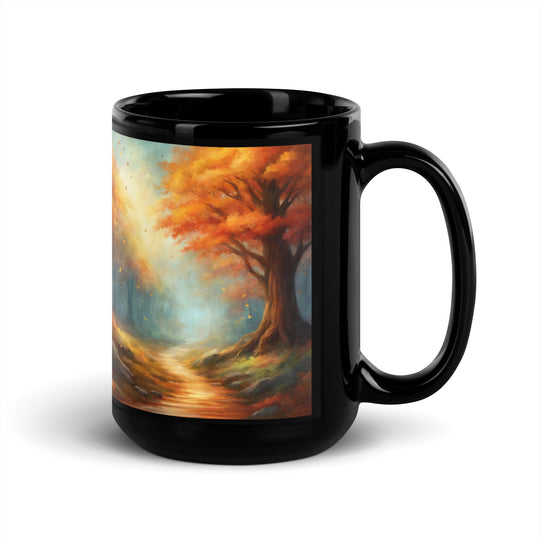 Black Glossy Mug - WhatUWant2Buy