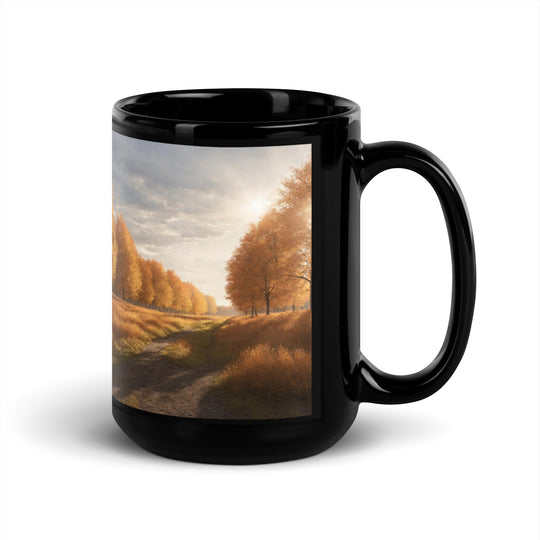Black Glossy Mug - WhatUWant2Buy