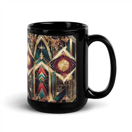 Black Glossy Mug - WhatUWant2Buy