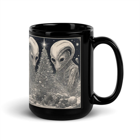 Black Glossy Mug - WhatUWant2Buy