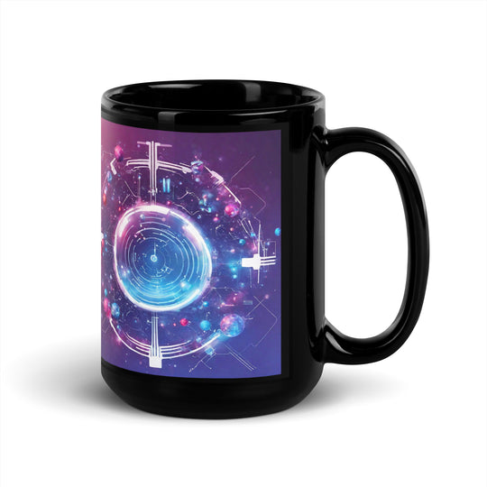 Black Glossy Mug - WhatUWant2Buy