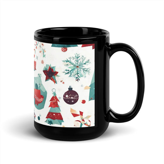 Black Glossy Mug - WhatUWant2Buy