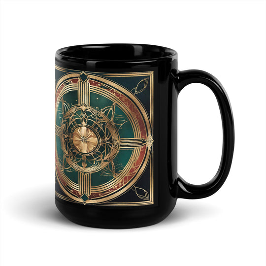 Black Glossy Mug - WhatUWant2Buy