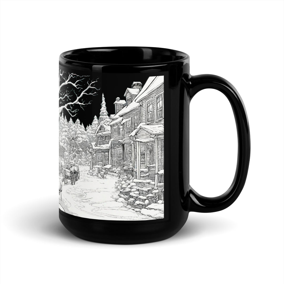 Black Glossy Mug - WhatUWant2Buy
