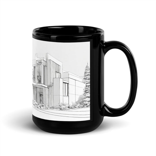Black Glossy Mug - WhatUWant2Buy
