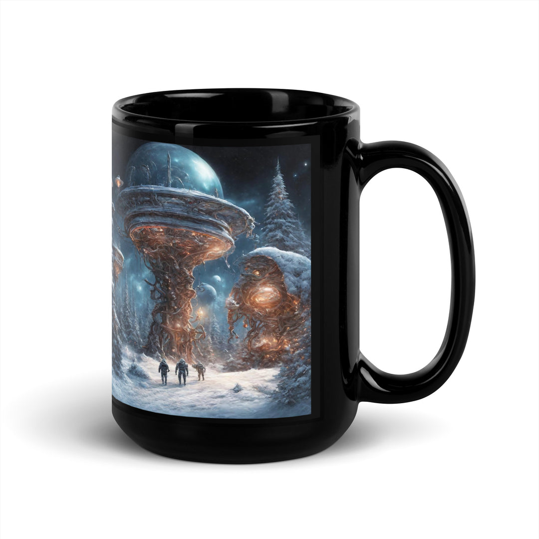 Black Glossy Mug - WhatUWant2Buy