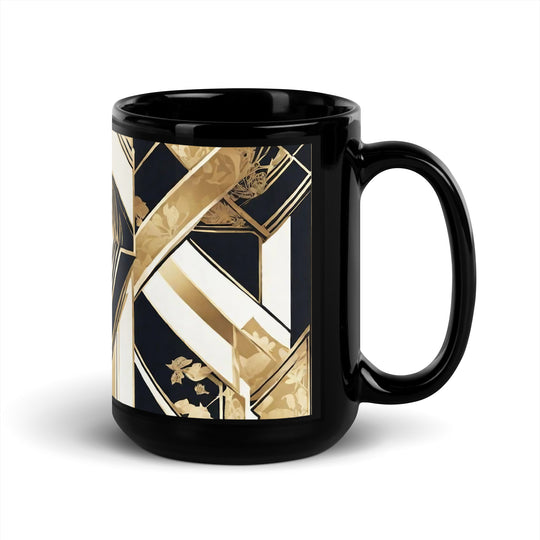Black Glossy Mug - WhatUWant2Buy