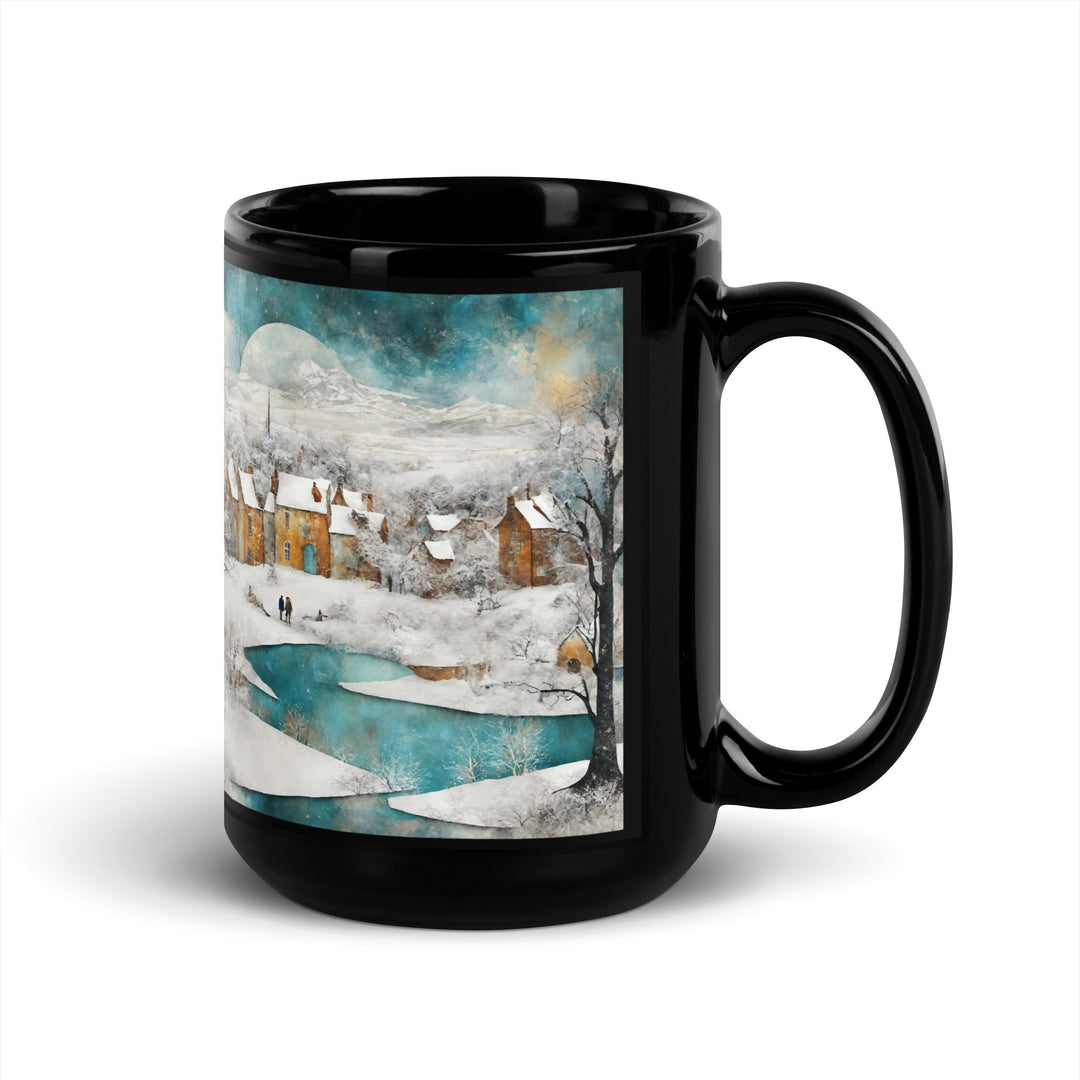 Black Glossy Mug - WhatUWant2Buy