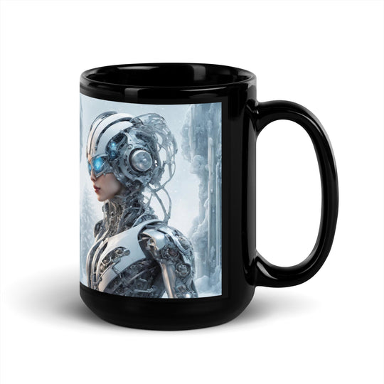 Black Glossy Mug - WhatUWant2Buy