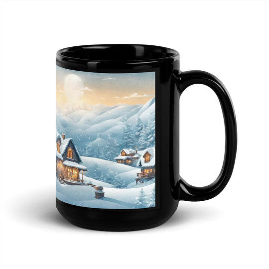 Black Glossy Mug - WhatUWant2Buy