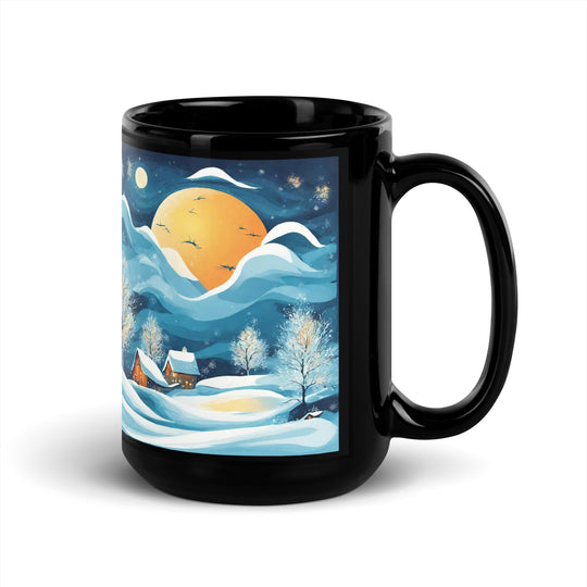 Black Glossy Mug - WhatUWant2Buy