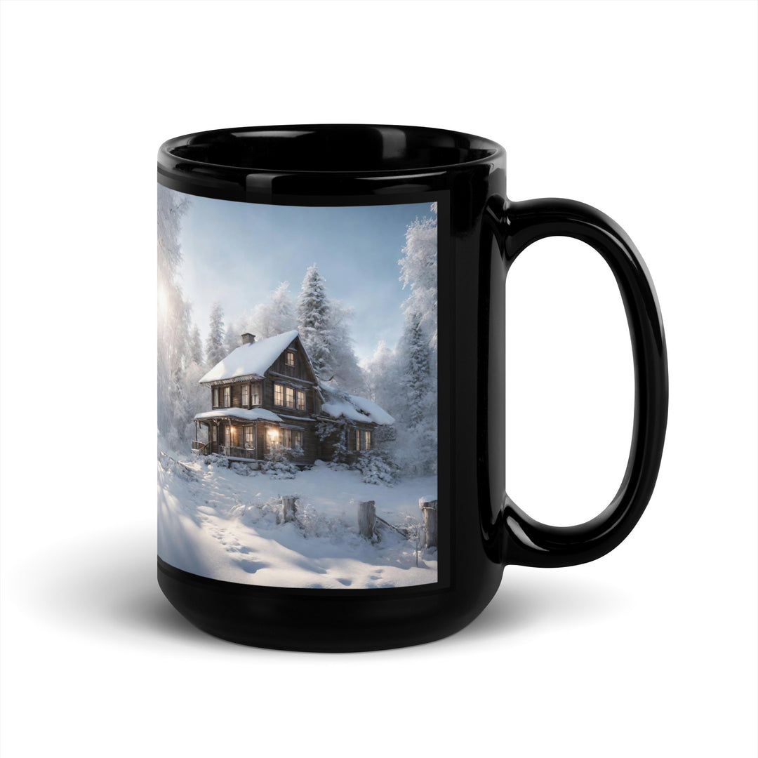 Black Glossy Mug - WhatUWant2Buy