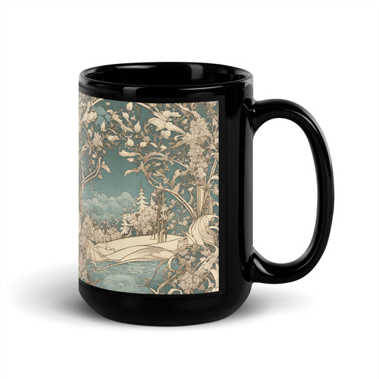 Black Glossy Mug - WhatUWant2Buy