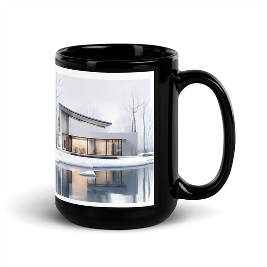 Black Glossy Mug - WhatUWant2Buy