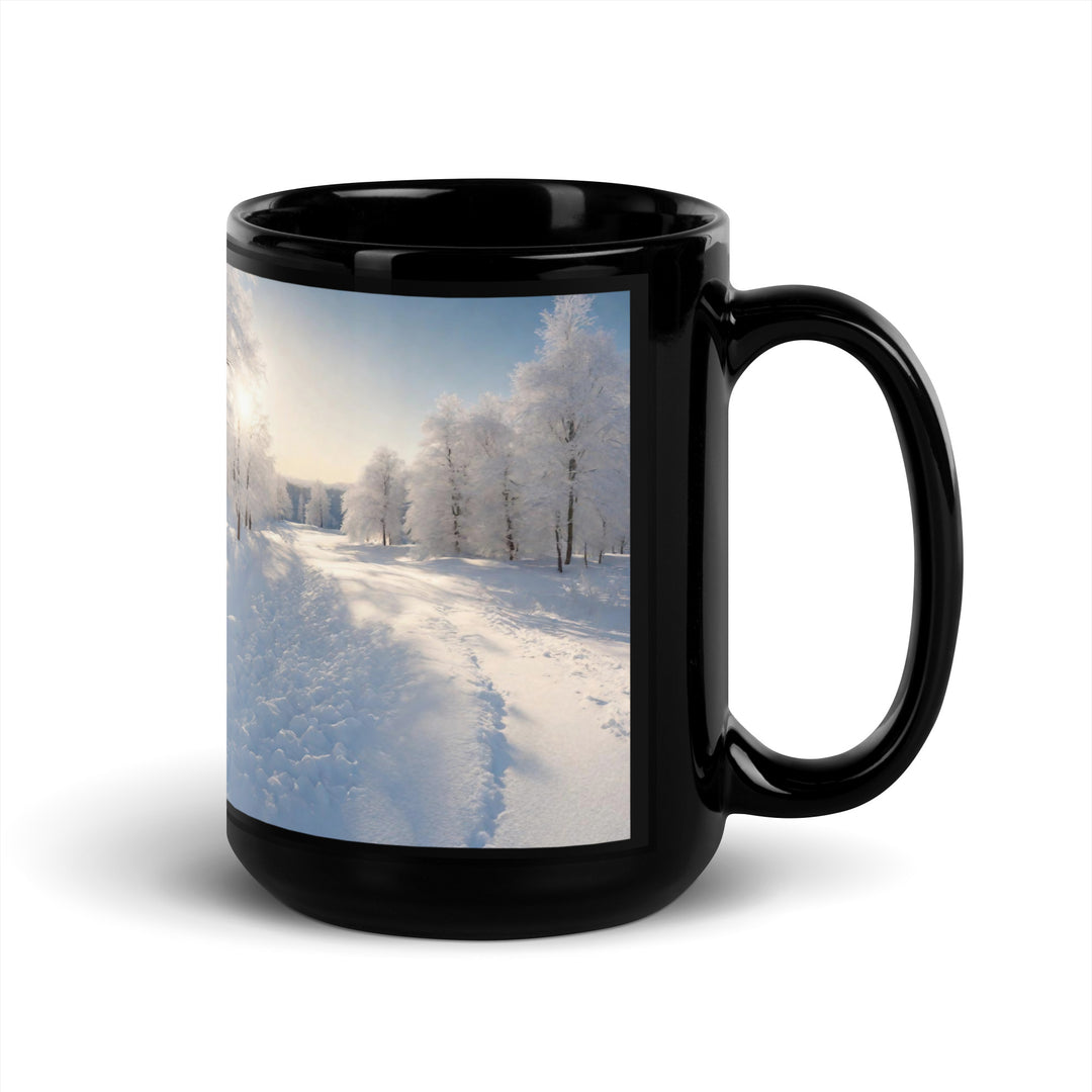 Black Glossy Mug - WhatUWant2Buy