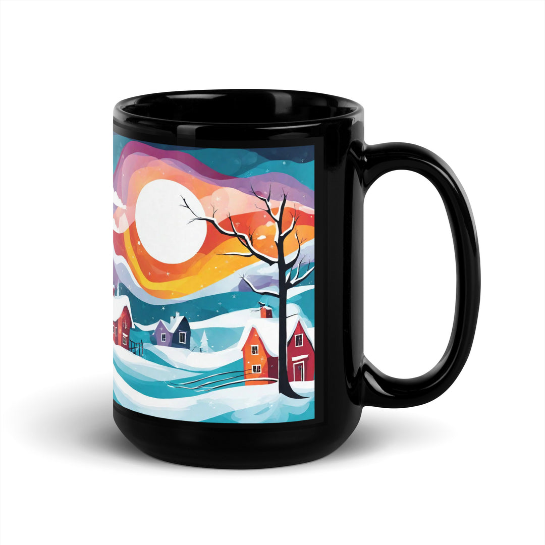Black Glossy Mug - WhatUWant2Buy