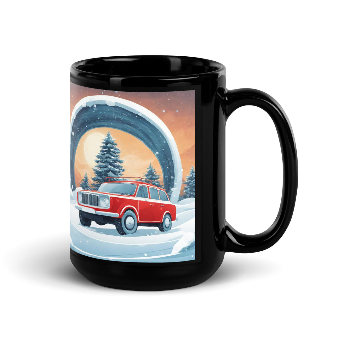 Black Glossy Mug - WhatUWant2Buy