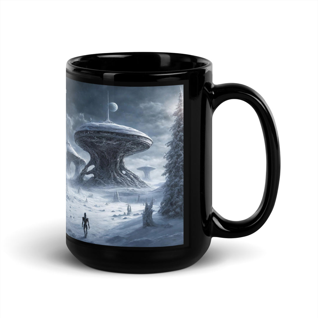 Black Glossy Mug - WhatUWant2Buy