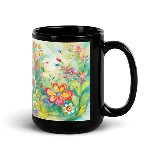 Black Glossy Mug - WhatUWant2Buy
