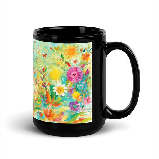 Black Glossy Mug - WhatUWant2Buy