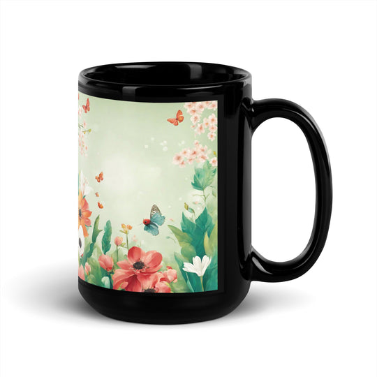 Black Glossy Mug - WhatUWant2Buy