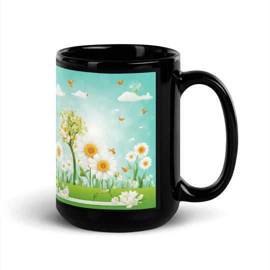 Black Glossy Mug - WhatUWant2Buy