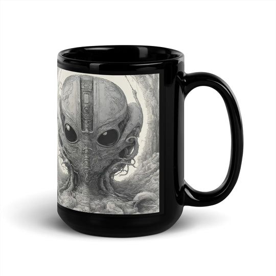 Black Glossy Mug - WhatUWant2Buy