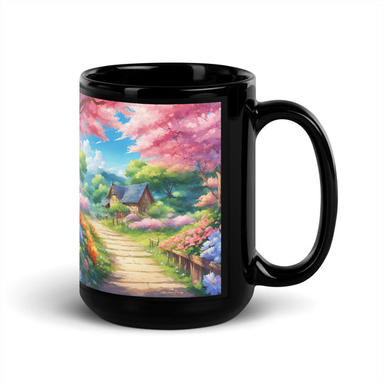 Black Glossy Mug - WhatUWant2Buy
