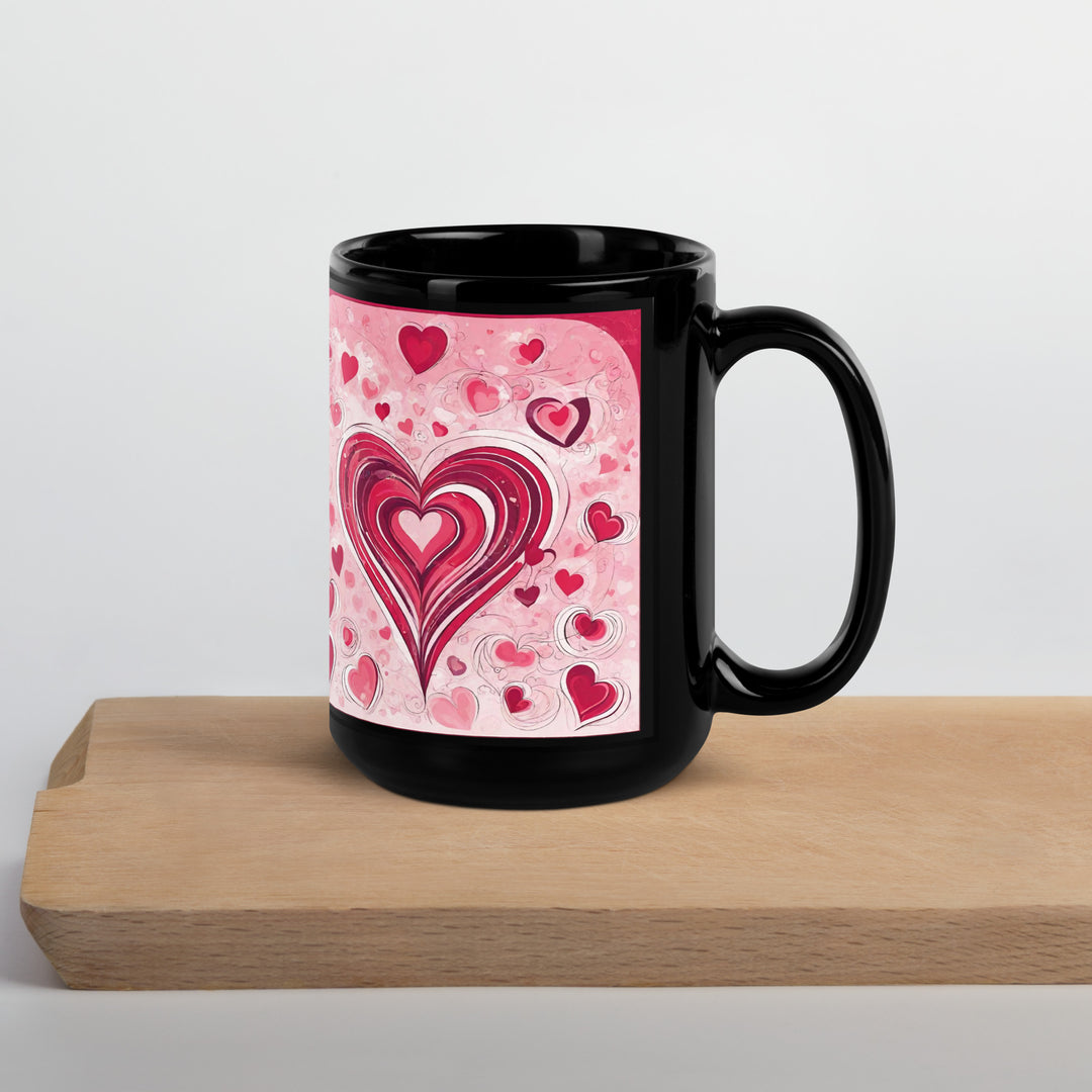 Black Glossy Mug - WhatUWant2Buy
