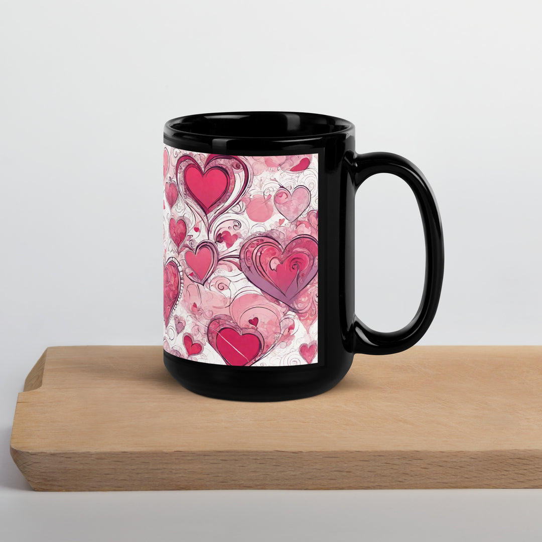 Black Glossy Mug - WhatUWant2Buy