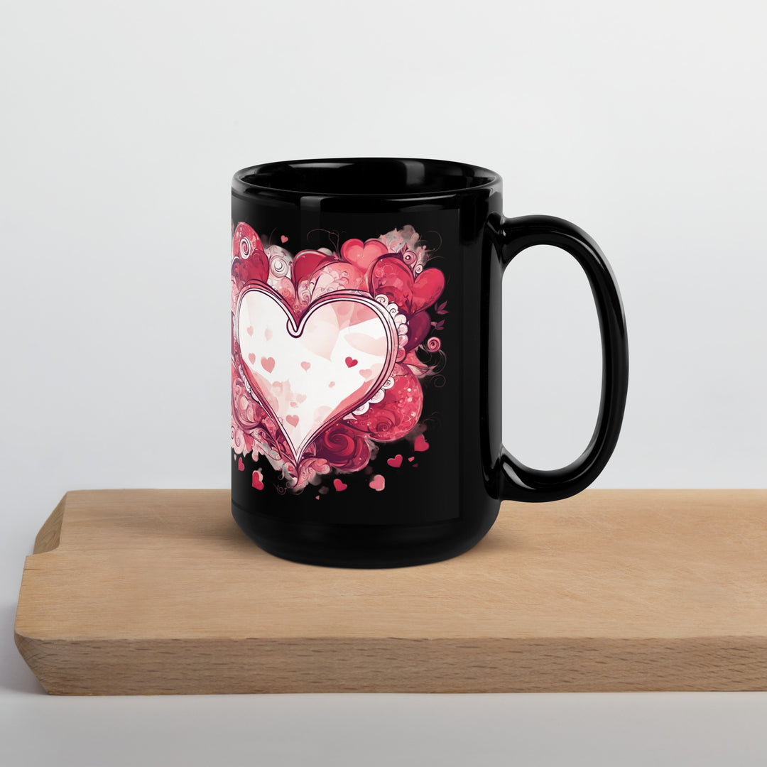 Black Glossy Mug - WhatUWant2Buy