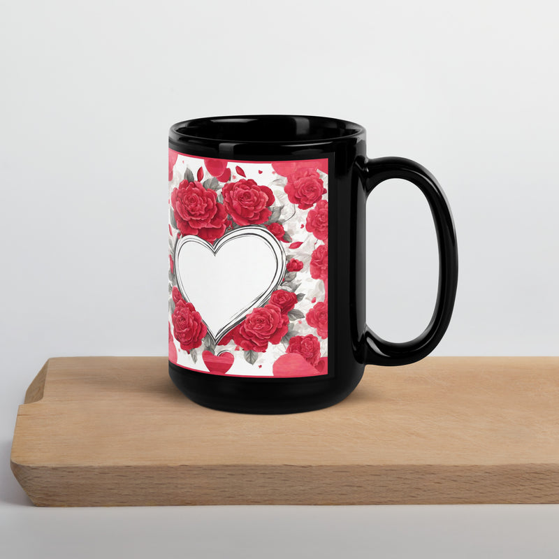 Black Glossy Mug - WhatUWant2Buy