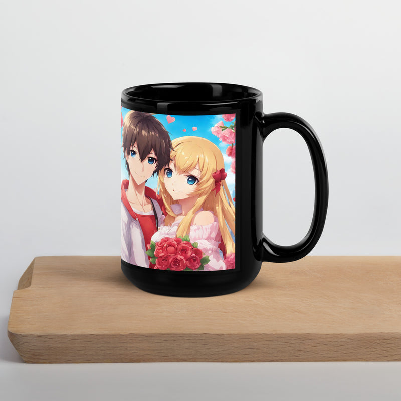 Black Glossy Mug - WhatUWant2Buy