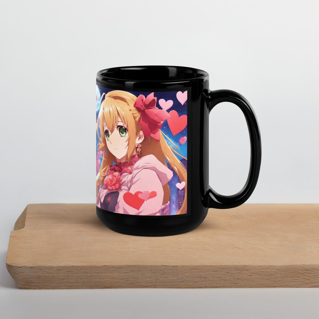 Black Glossy Mug - WhatUWant2Buy