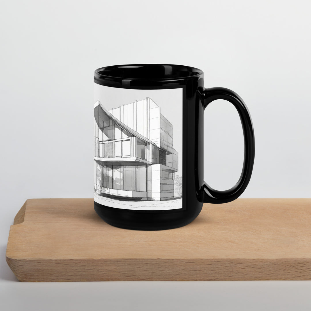 Black Glossy Mug - WhatUWant2Buy