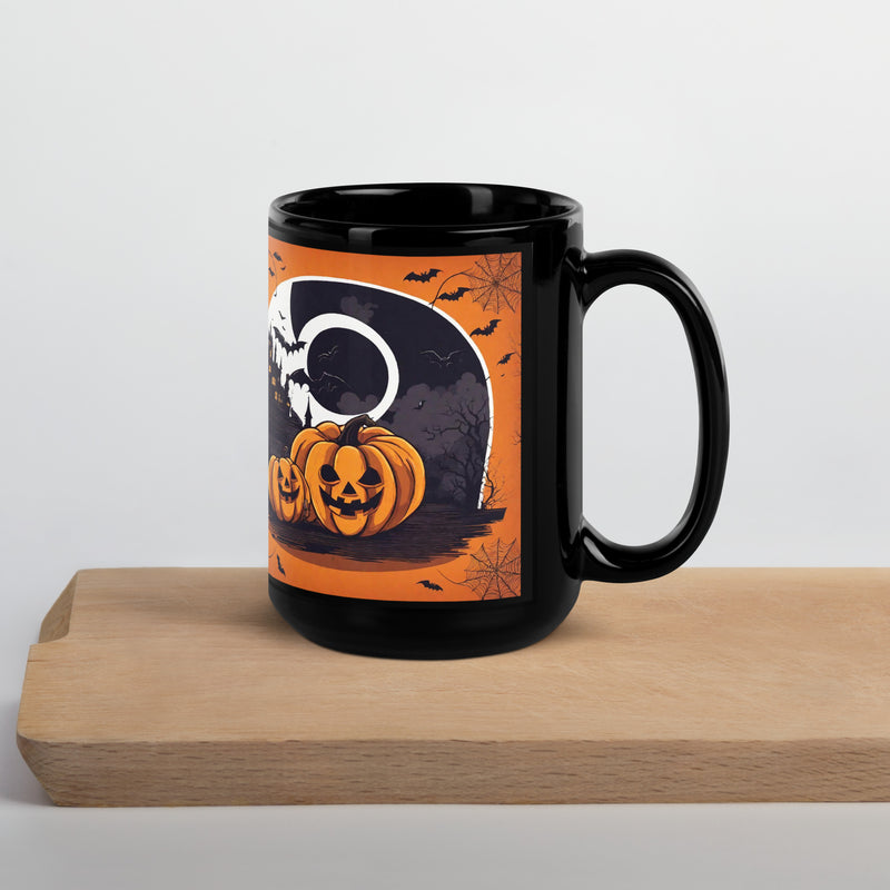 Black Glossy Mug - WhatUWant2Buy