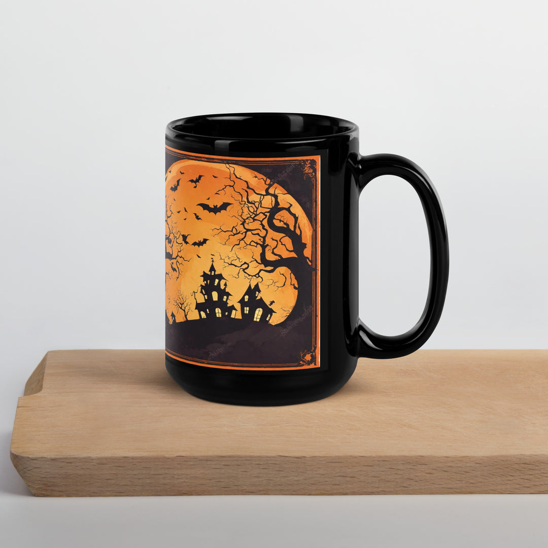 Black Glossy Mug - WhatUWant2Buy