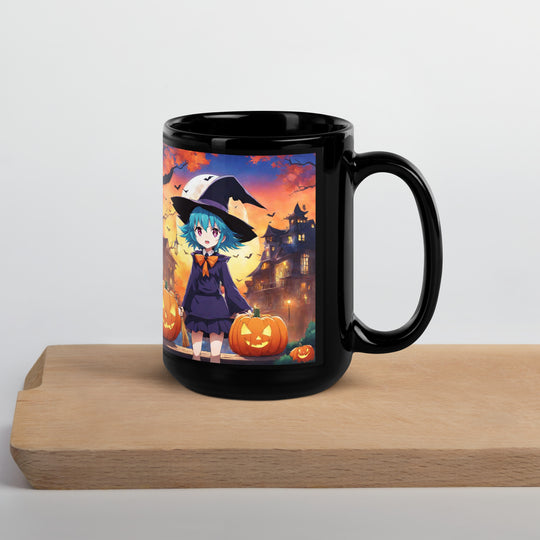 Black Glossy Mug - WhatUWant2Buy