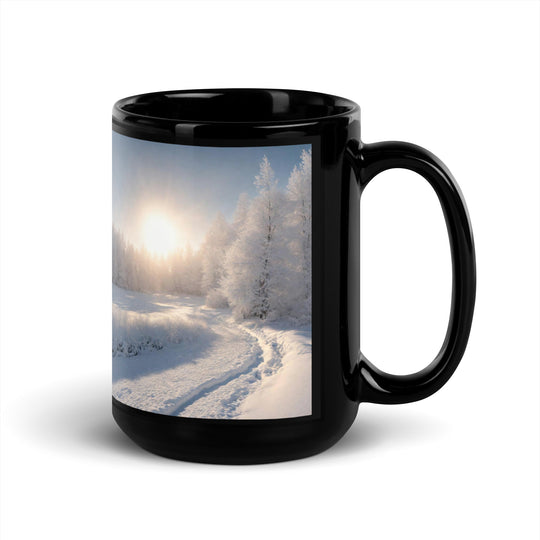 Black Glossy Mug - WhatUWant2Buy