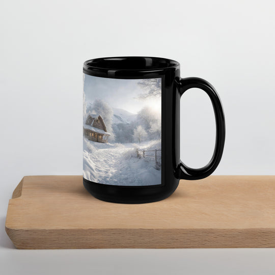 Black Glossy Mug - WhatUWant2Buy