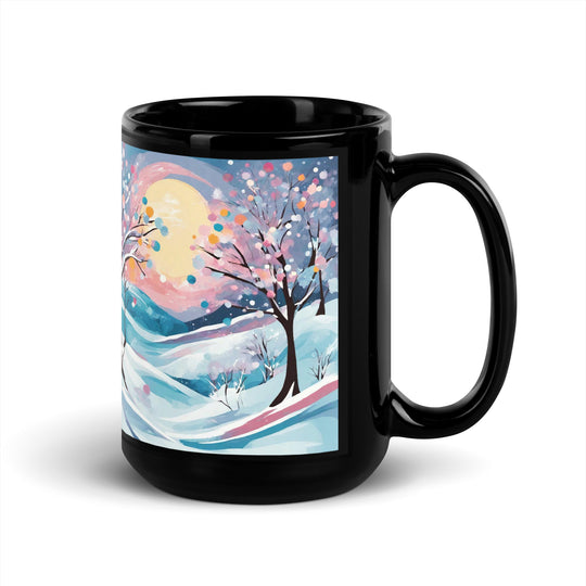 Black Glossy Mug - WhatUWant2Buy