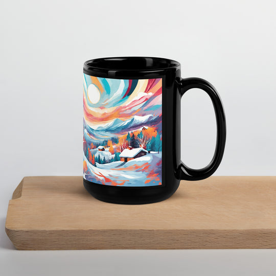 Black Glossy Mug - WhatUWant2Buy
