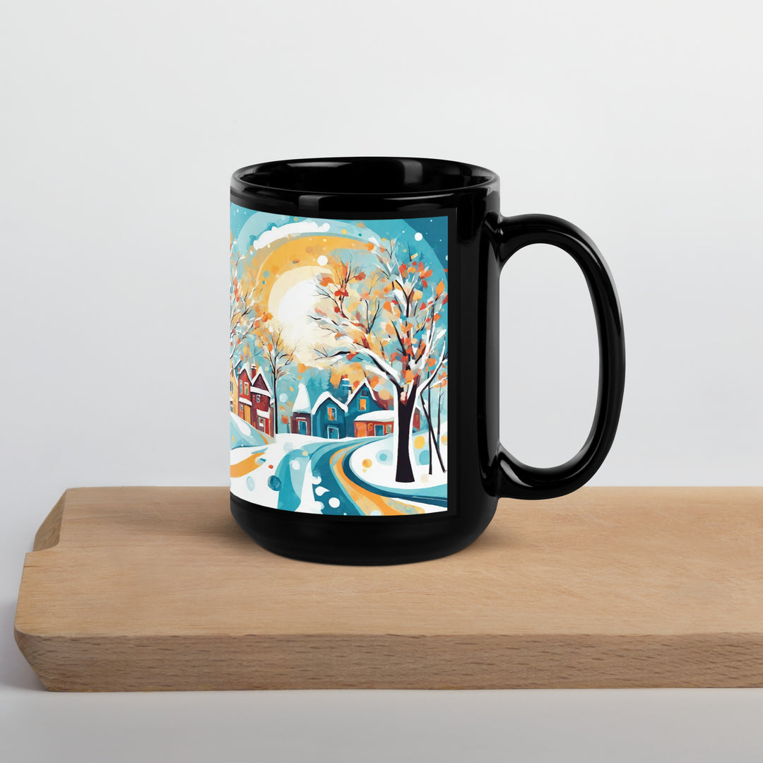 Black Glossy Mug - WhatUWant2Buy