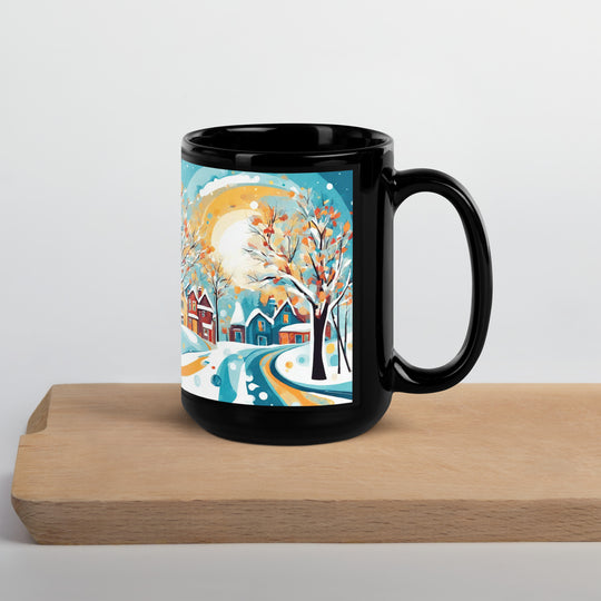Black Glossy Mug - WhatUWant2Buy